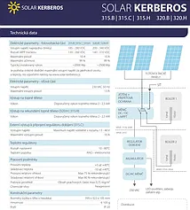 Fotovoltaický ohrev vody Solar Kerberos 320.H 2kW (zánovné)