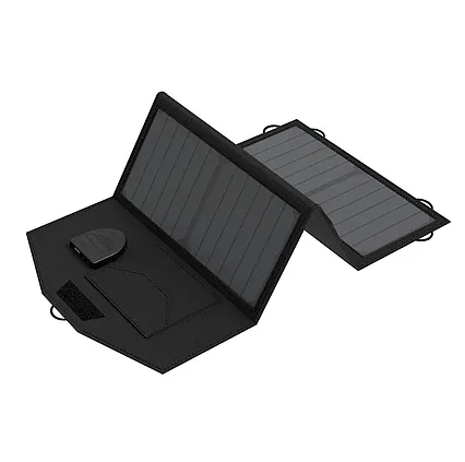 Skladateľná solárna nabíjačka Allpowers 21W 18V a 5V USB (rozbalené)