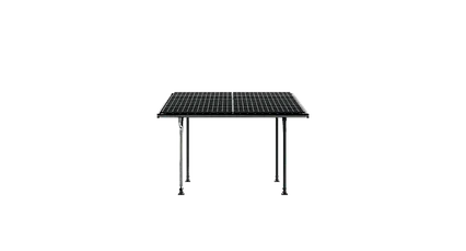 Solárny prístrešok carport Mounting Systems E-Port Home 4,3kWp až 6,4kWp- pre jedno alebo dve vozidlá