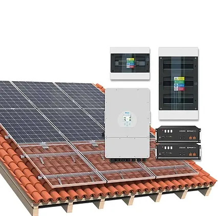 Hybrid Deye 10,32kWp 9,6kWh 3-fáz systém na kľúč