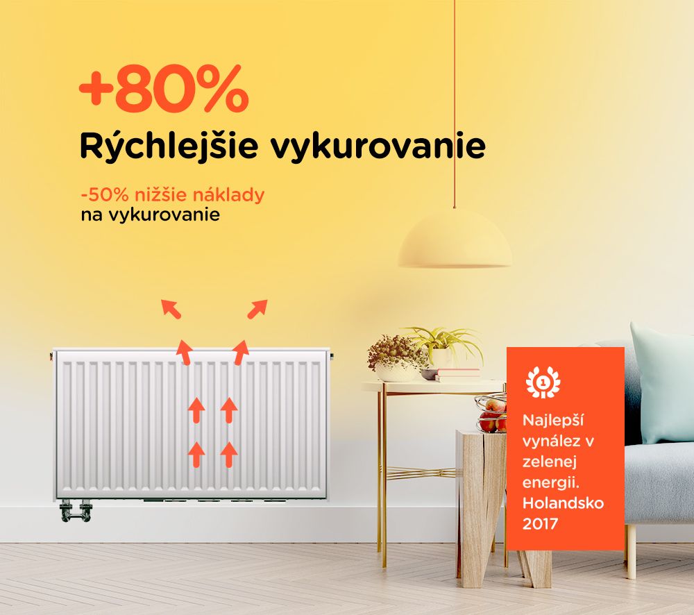 Ventilátor pod radiátor Termík 4 ventilátory | ECOprodukt